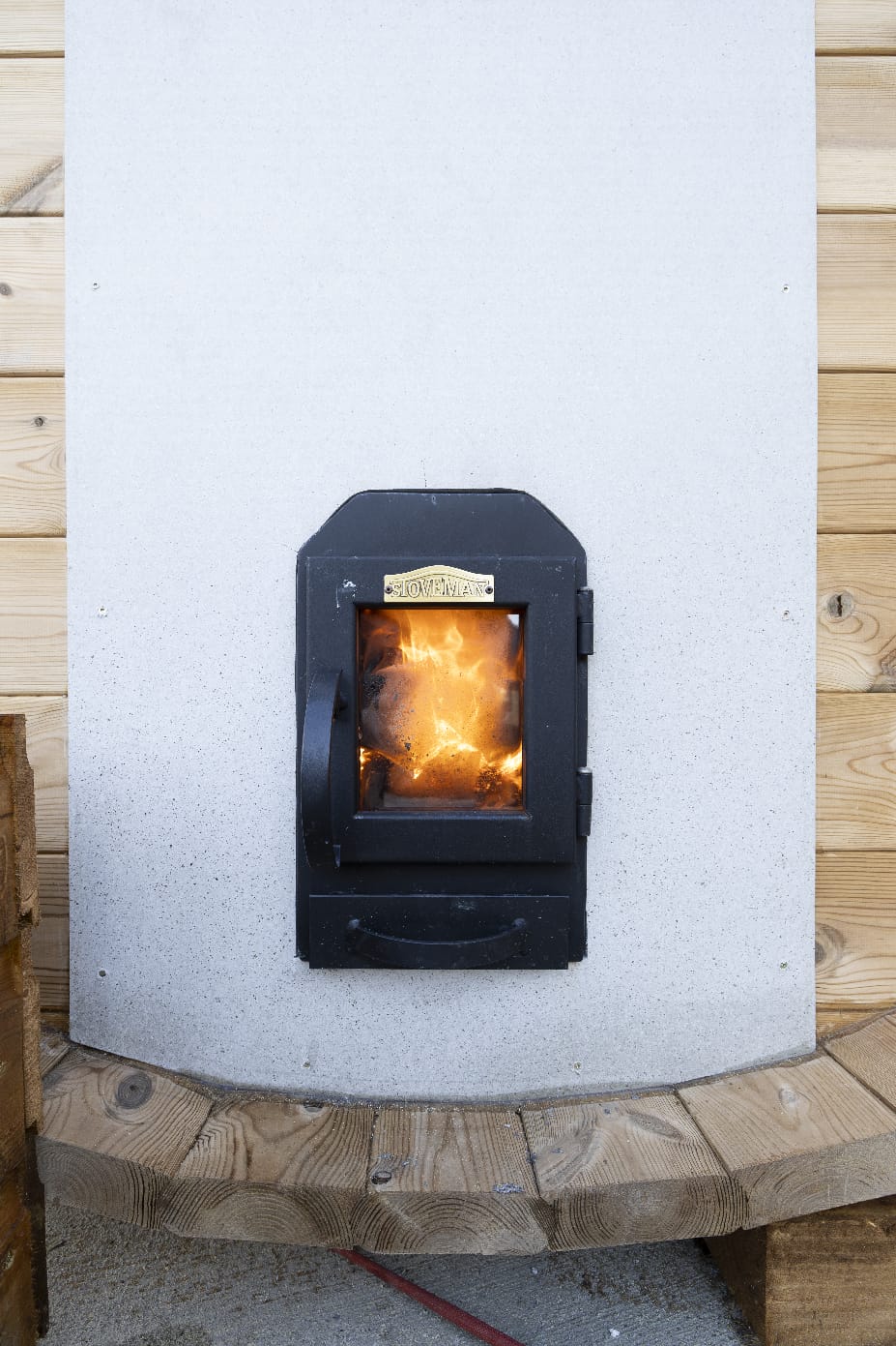 Wood-fired sauna stove